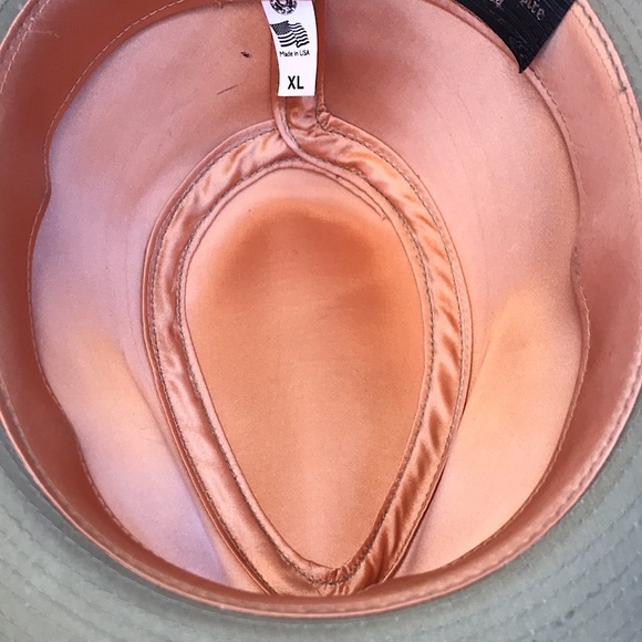 Vintage A. Adams & Spire Fedora Trilby Hat, Size XL / Made in USA - Picture 10 of 10